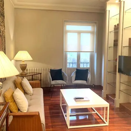 Excepcional Piso Con Vistas Al Rio, Centro Donosti Apartmán